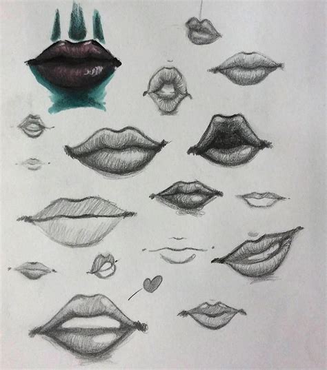 bibig drawing|100+ Drawings Of Lips, Mouths & Teeth .